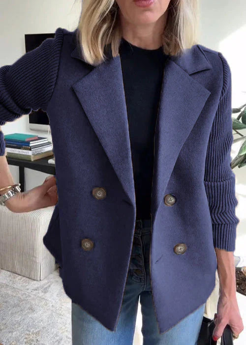 Women's Elegant Double-Breasted Coat