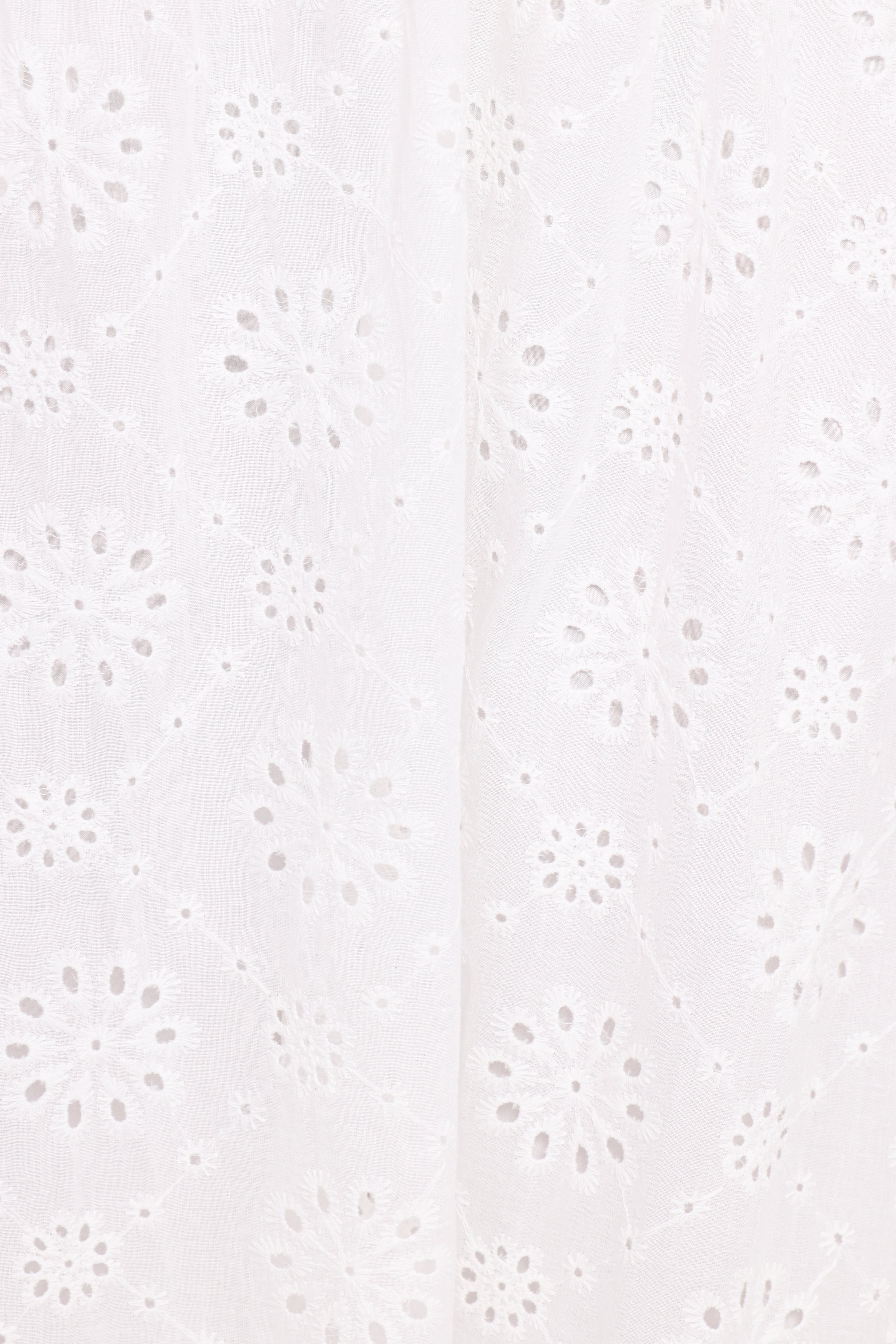Sinead Eyelet Maxi Skirt - White
