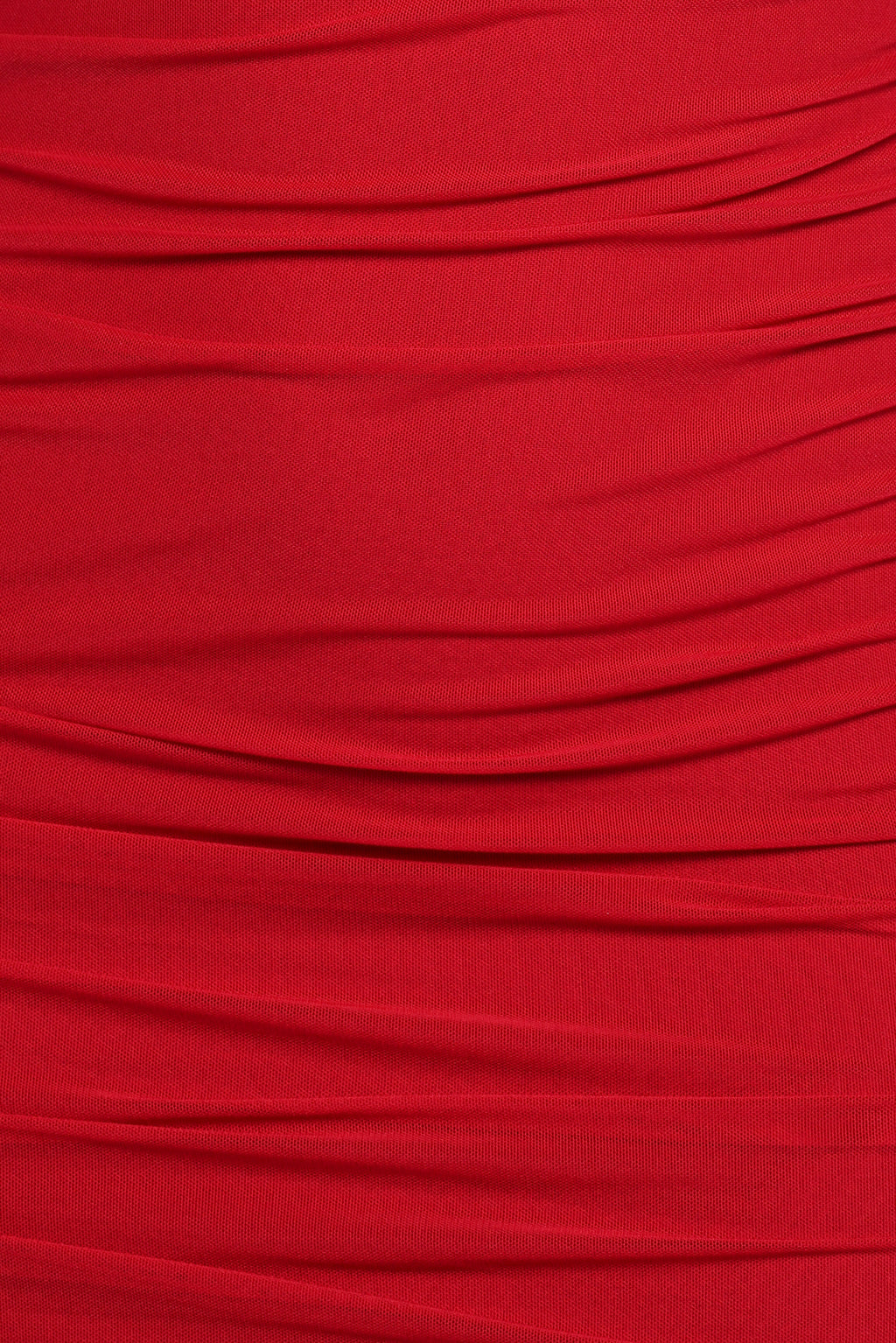 Austin Long Sleeve Mini Dress - Red