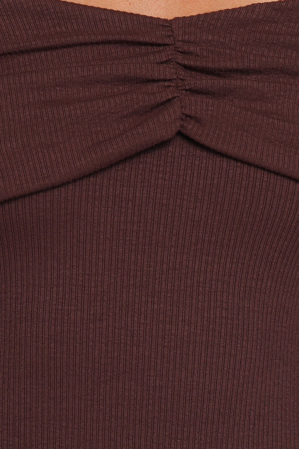 Danica Mini Dress - Chocolate Brown