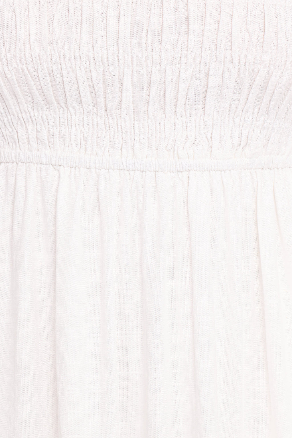 Emari Puff Sleeve Mini Dress - White