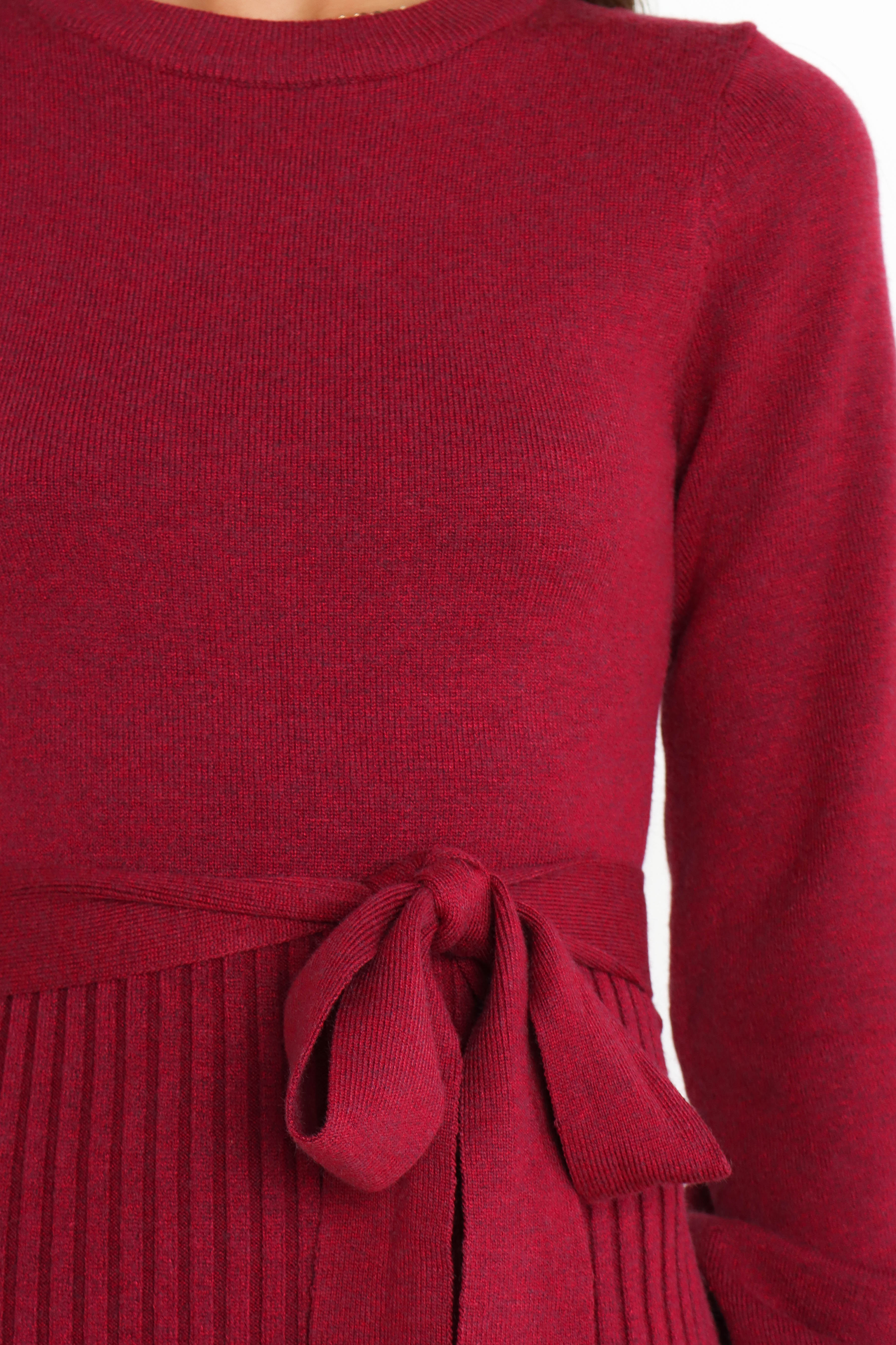 Helena Dress - Wine
