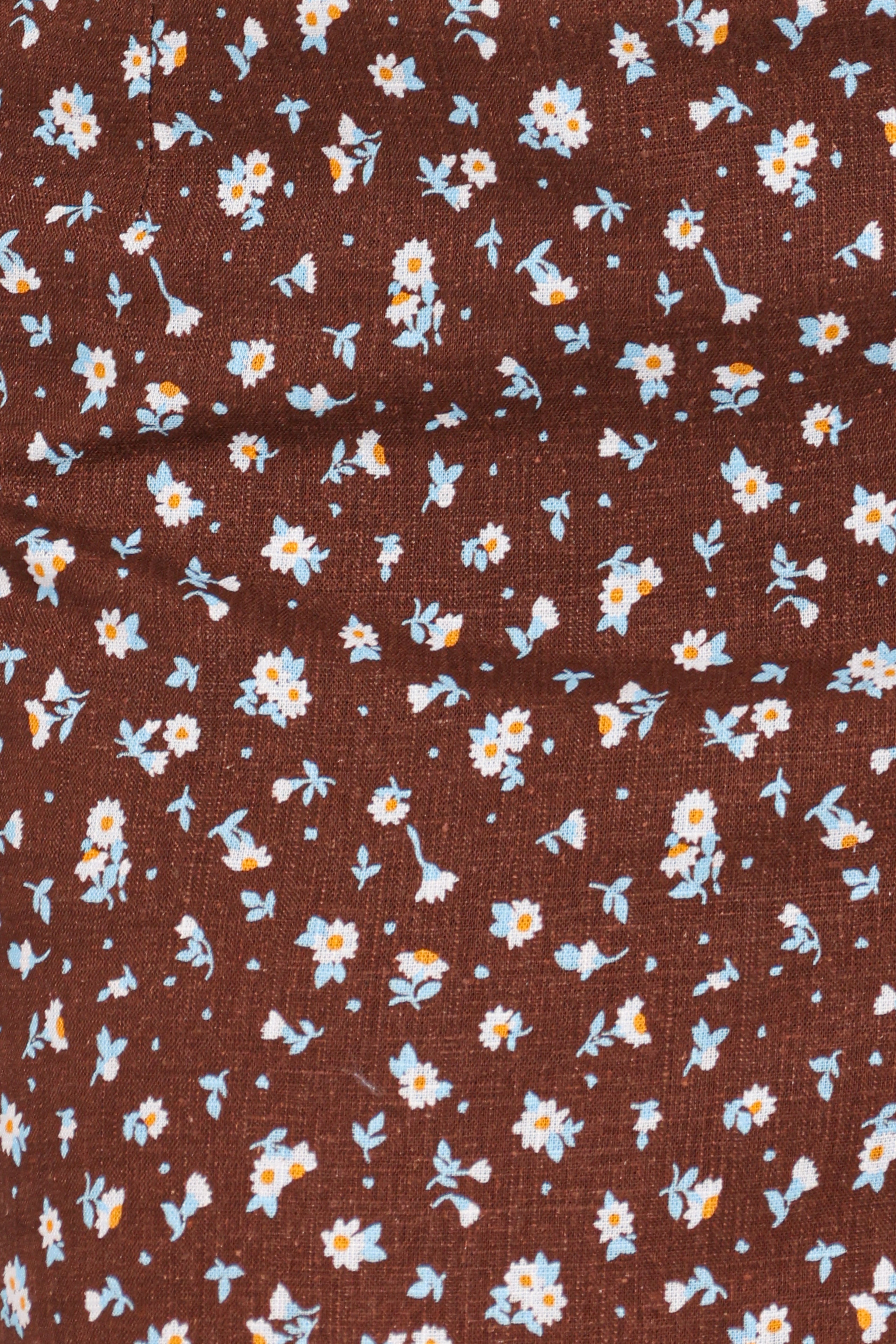 Lanna Maxi Dress - Brown Floral