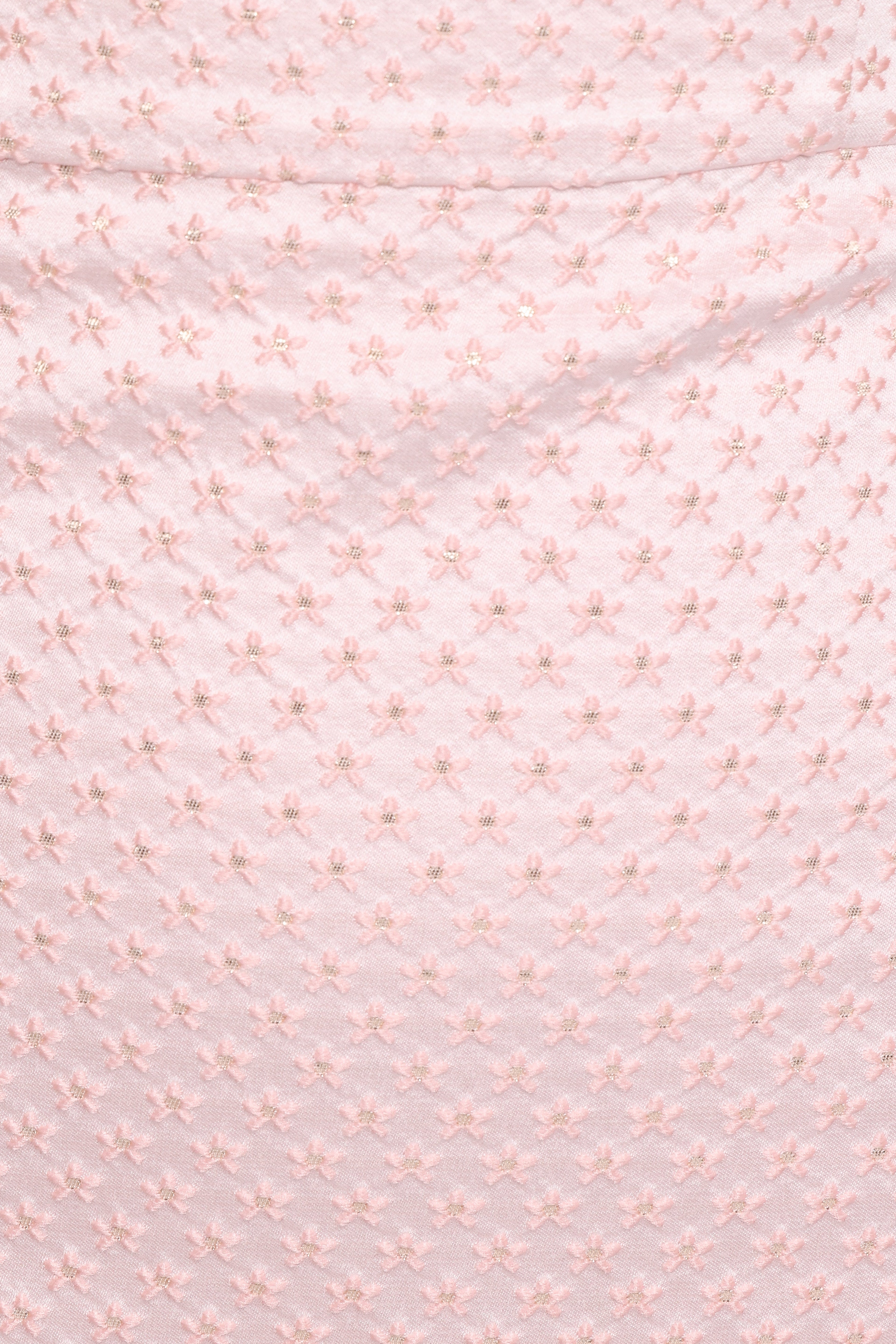 Marlene Mini Dress - Pink Rose Brocade