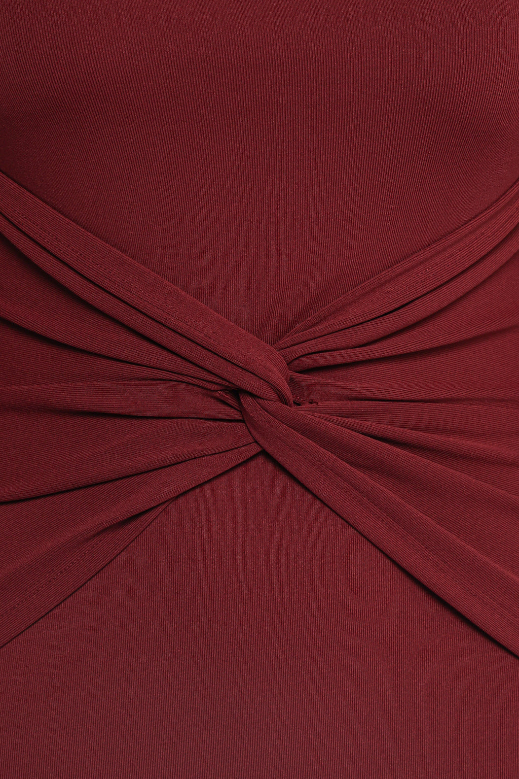 Nash Long Sleeve Dress - Deep Red