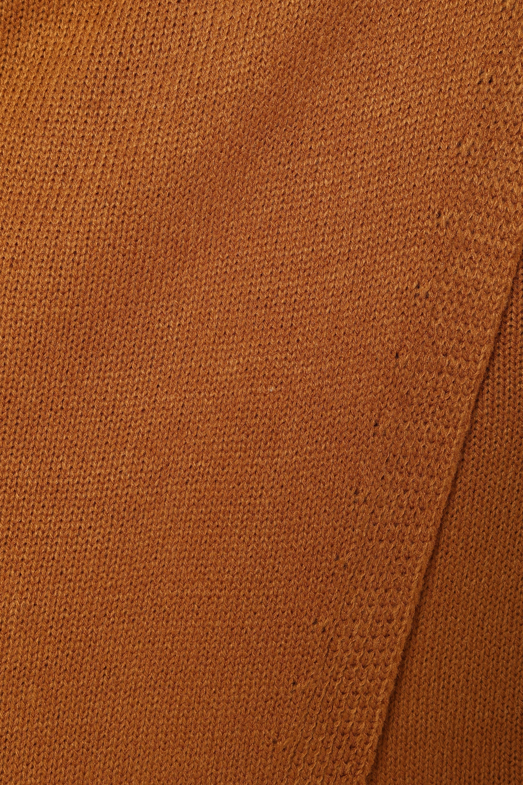 Nova Wrap Knit Midi Dress - Camel