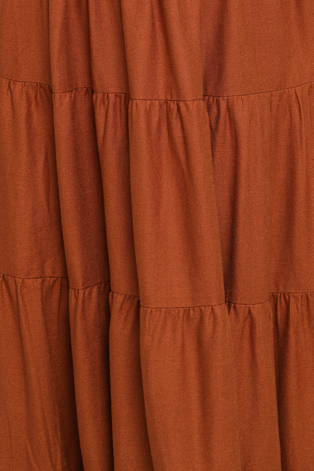 Sitara Strapless Midi Dress - Brown