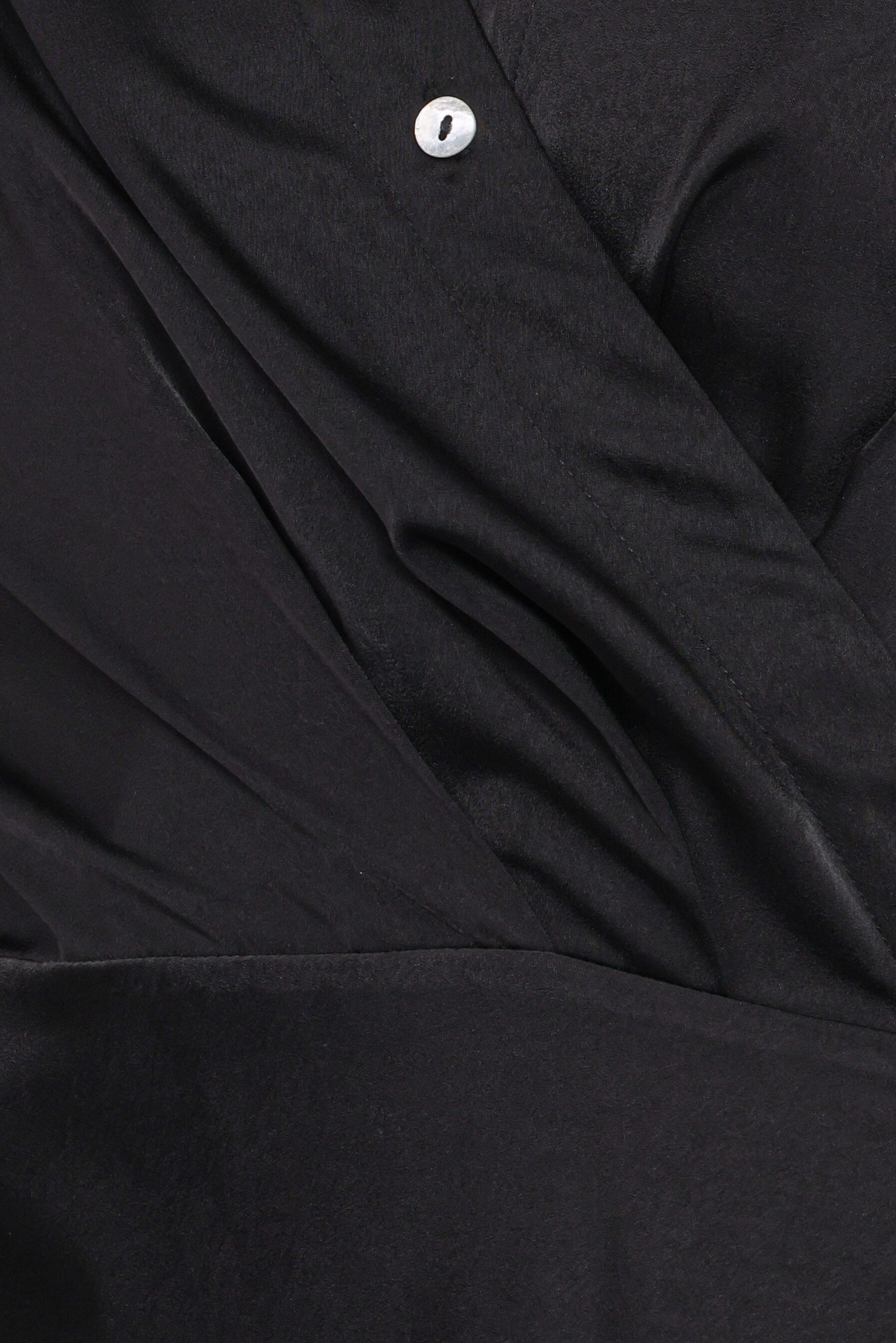 Verna Long Sleeve Maxi Dress - Black