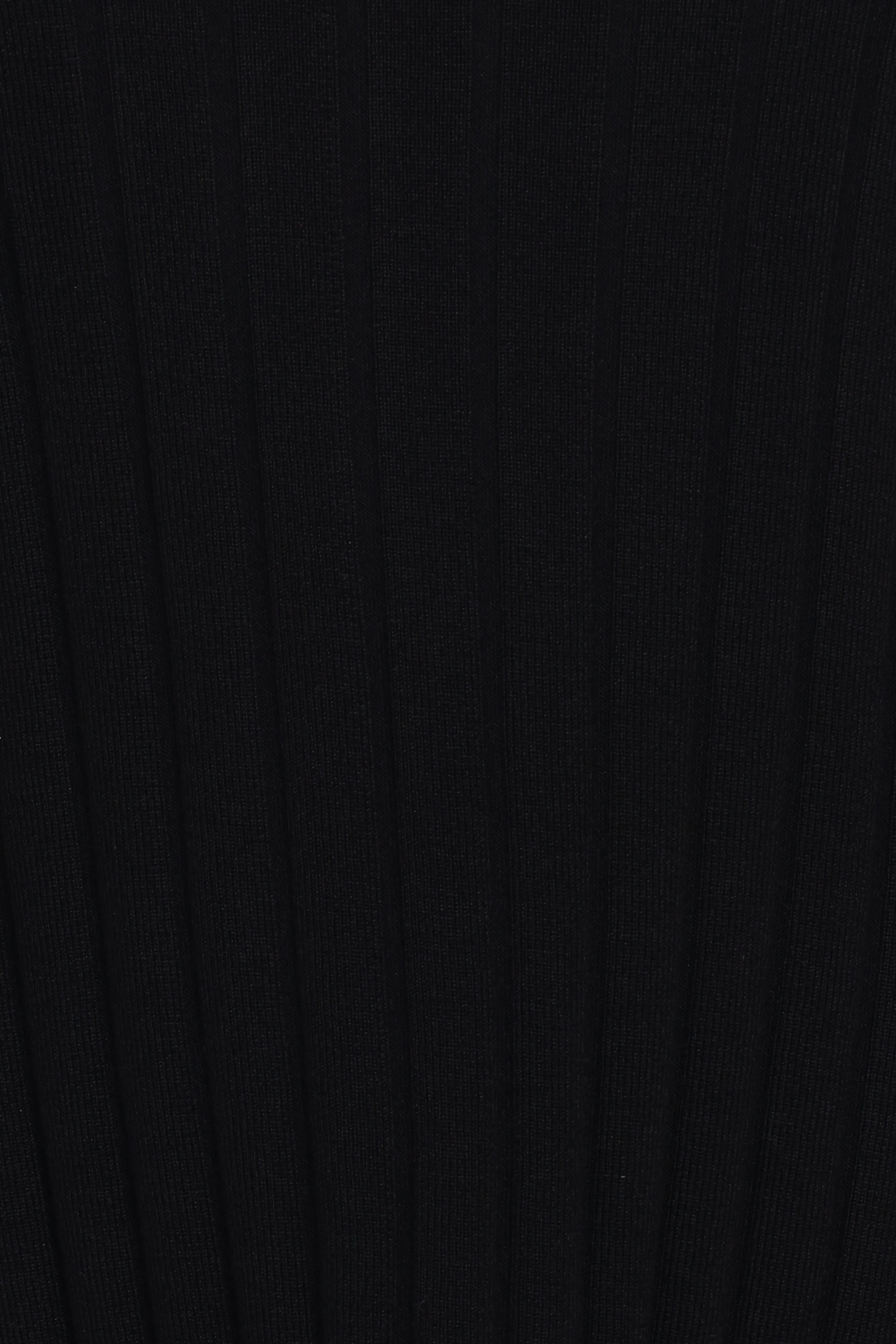 Silvie Long Sleeve Knitted Set - Black