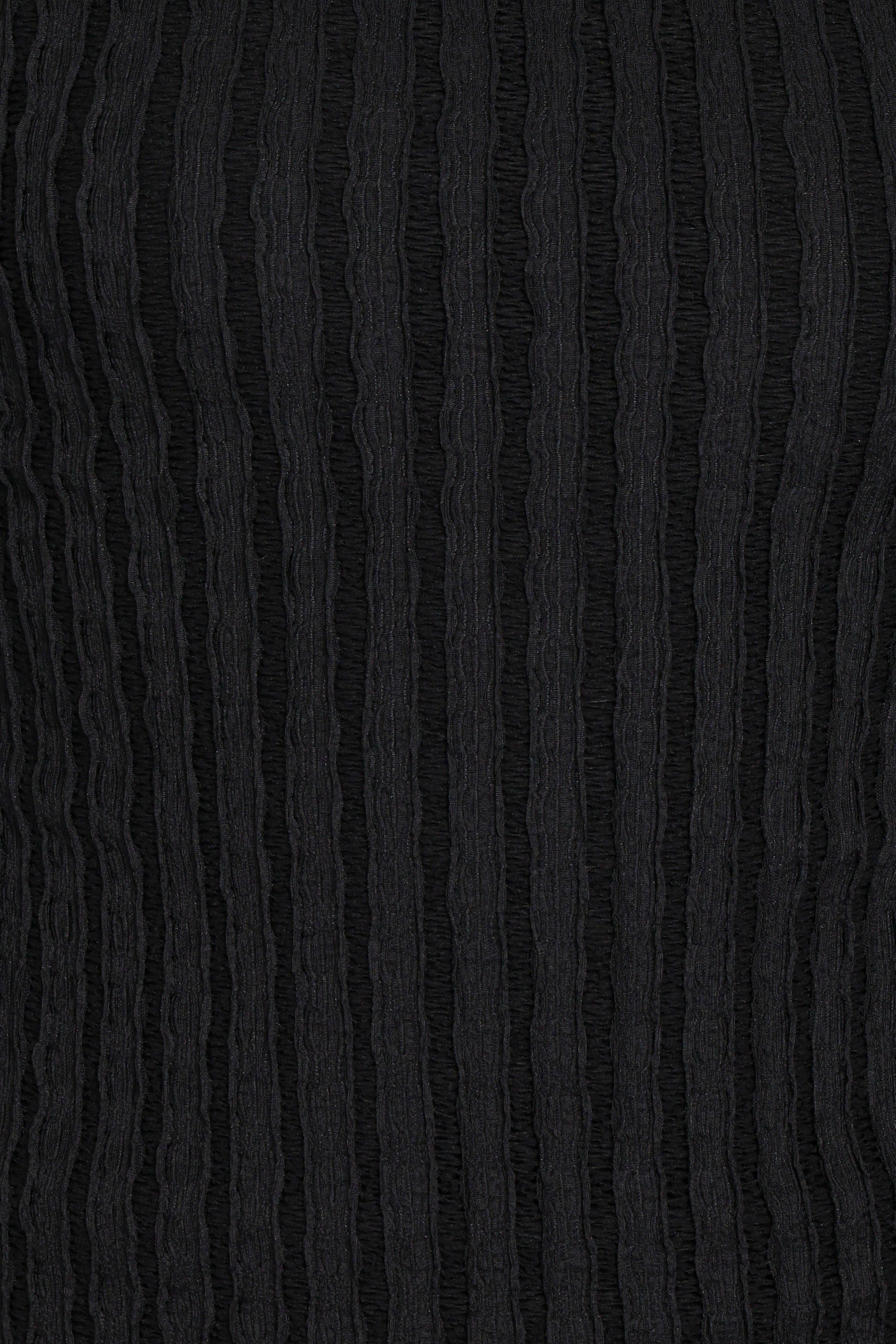 Bellatrix Textured Knit Top - Black
