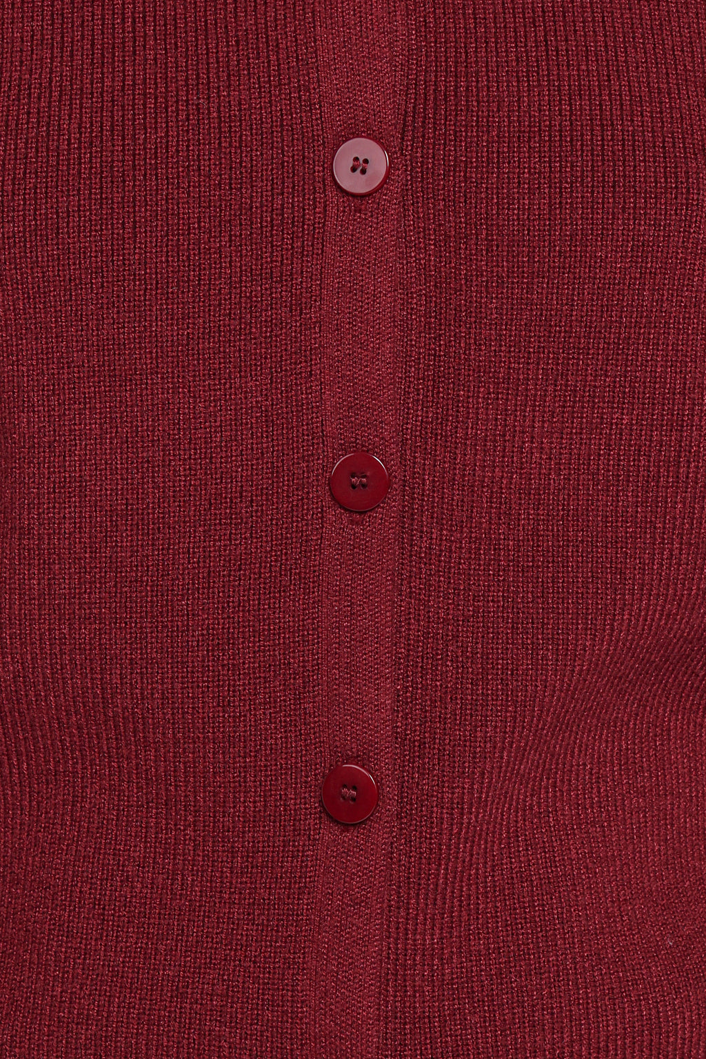 Cataline Button Front Top - Wine