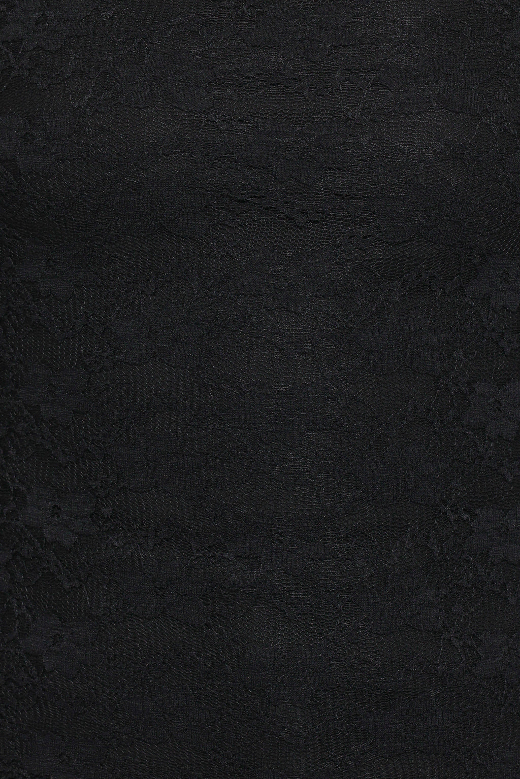 Skyler Square Neck Stretch Lace Top - Black